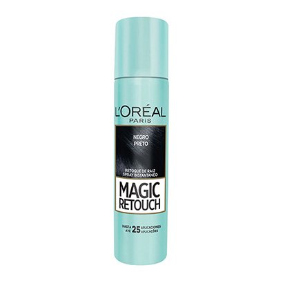 Retoque de Raiz L'Oréal Paris Magic Retouch Spray Instantâneo Preto 75ml
