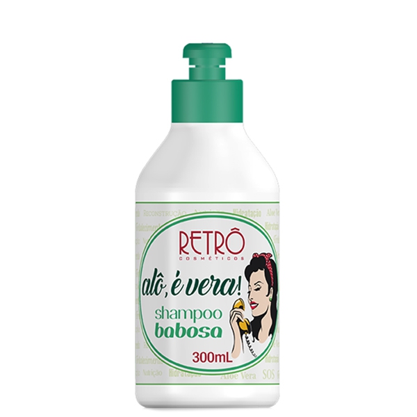 Retro Alô, é Vera Shampoo Babosa 300 Ml - Retrô