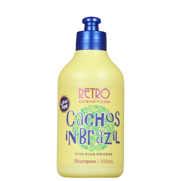 Retro Cachos In Brazil Shampoo 300 Ml - Retrô
