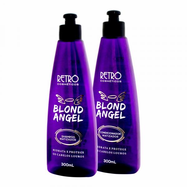 Retrô Cosméticos Blond Angel Kit Duo Matizador 2x300ml