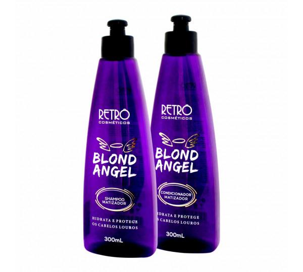 Retrô Cosméticos Blond Angel Kit Duo Matizador 2x300ml
