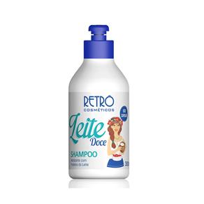 Retrô Cosméticos Leite Doce Shampoo - 300 Ml