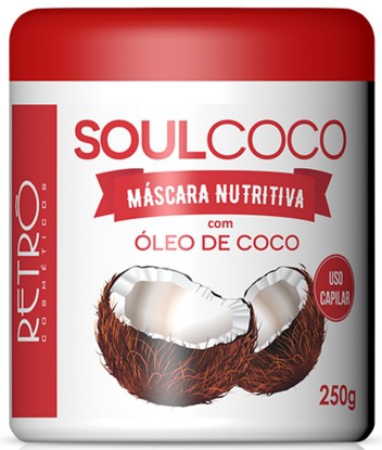 Retrô Cosméticos Máscara Soul Coco 250gr - Loja