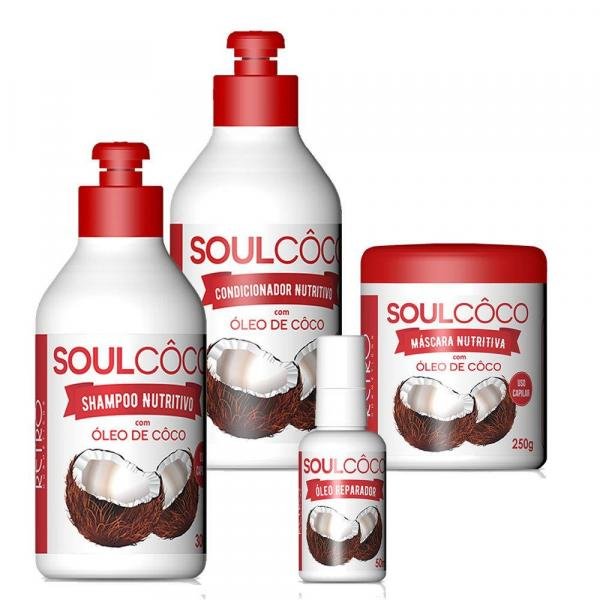 Retrô Cosméticos Soul Côco Kit Completo - 4 Produtos