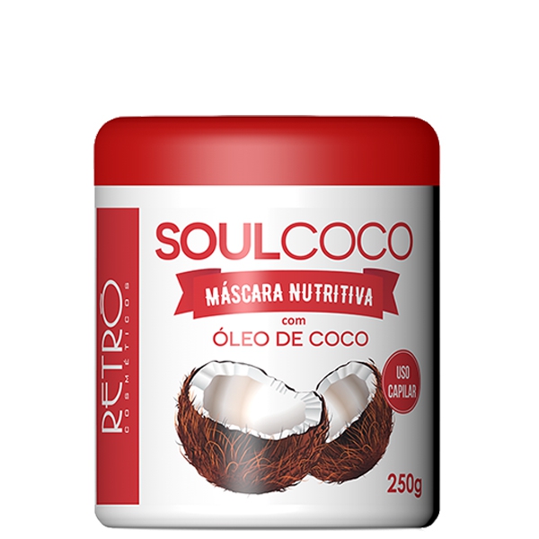 Retro Soul Coco Máscara Nutritiva 250g - Retrô