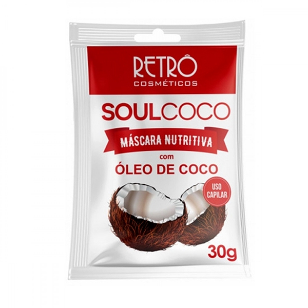 Retro Soul Coco Máscara Nutritiva Sachê 30g - Retrô