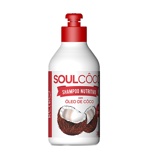 Retro Soul Coco Shampoo Nutritivo 300ml - Retrô