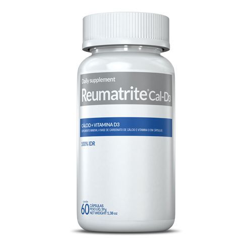 Reumatrite Cal-D3 - 60 Capsulas - Inove Nutrition