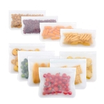 Reutilizável Leakproof Ziploc saco de armazenamento para Food Snacks artigos de higiene pessoal