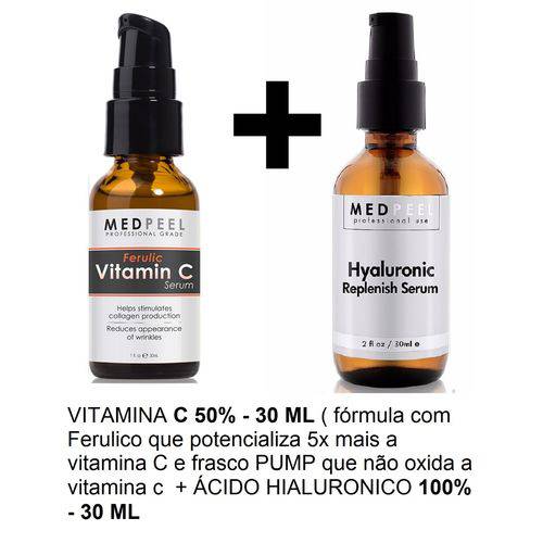 Revenda 7 Hialurônico + 3 Vitamina C Medpeel