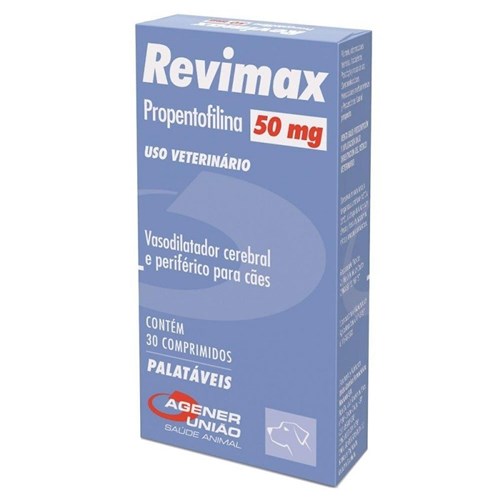 Revimax 50Mg Agener União 30 Comprimidos