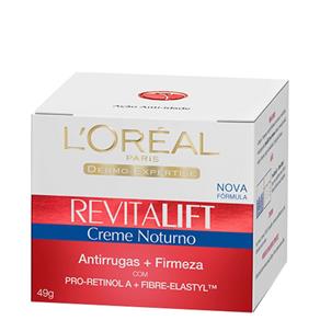 Revitalift Creme Noturno L`Oréal Paris - Rejuvenescedor Facial - 49g