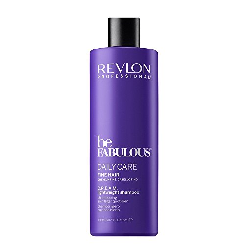 Revlon Be Fabolous Daily Care Fine Hair Cream Lightwight Shampoo 1000ml