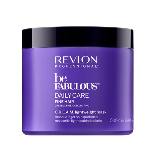 Revlon Be Fabulous Daily Care Fine Hair Cream Lightweight Mask 500Ml