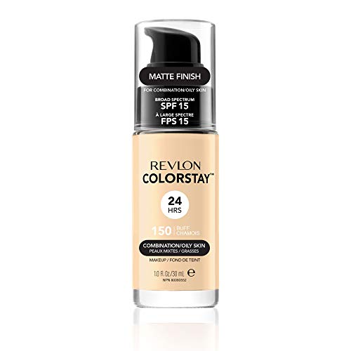 Revlon Colorstay Make Up Combination/Oily Skin Base Facial 24Horas 30ml - Buff