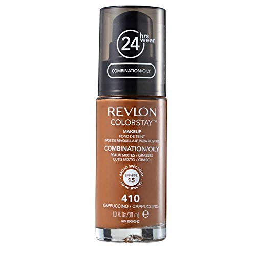 Revlon Colorstay Make Up Combination/Oily Skin Base Facial 24Horas 30ml - Cappuccino