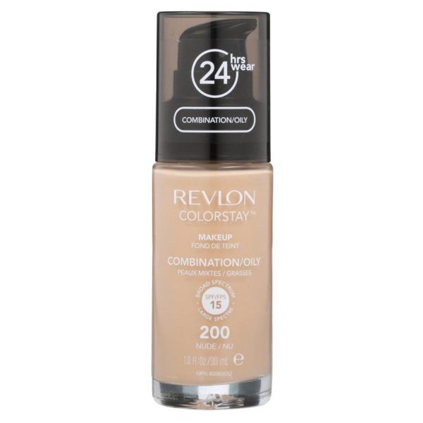 Revlon Colorstay Make Up Combination/Oily Skin Base Facial 24Horas 30ml - Nude
