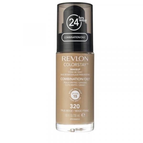 Revlon Colorstay Make Up Combination/Oily Skin Base Facial 24Horas 30ml - True Beige