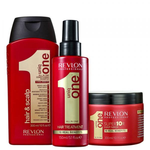 Revlon Kit Professional Shampoo+ Leave-in + Mascara (3 Produtos) - Sencience