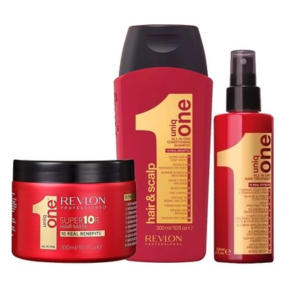 Revlon Professional Uniq One All In One Kit - Creme + Shampoo + Máscara Kit