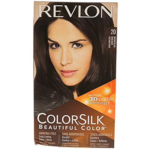 Revlon Women's Colorsilk Beautiful Color 2 Pack Health And Beauty - Brown/Black