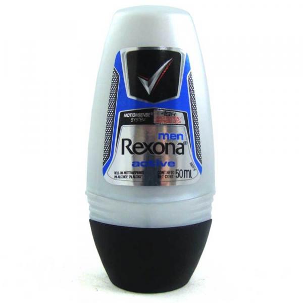 Rexona Active Desodorante Rollon Masculino 50ml