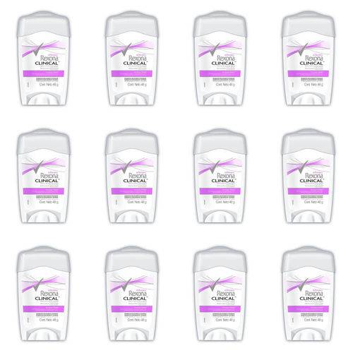 Rexona Clinical Women Desodorante Creme 48g (kit C/12)