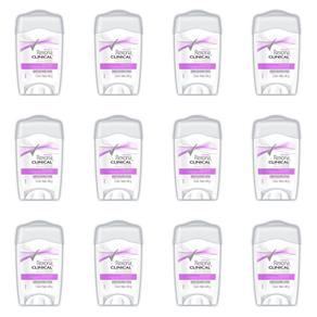 Rexona Clinical Women Desodorante Creme 48g - Kit com 12