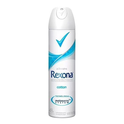 Rexona Cotton Dry Desodorante Aerosol Feminino 90g (Kit C/12)