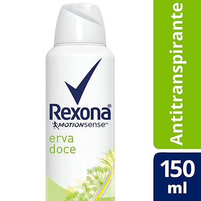 Rexona Desodorante Aerosol Antitranspirante Erva Doce Feminino 150ml