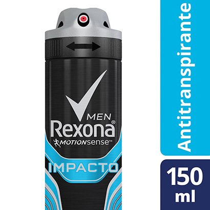 Rexona Desodorante Aerosol Antitranspirante Impacto Masculino 150ml