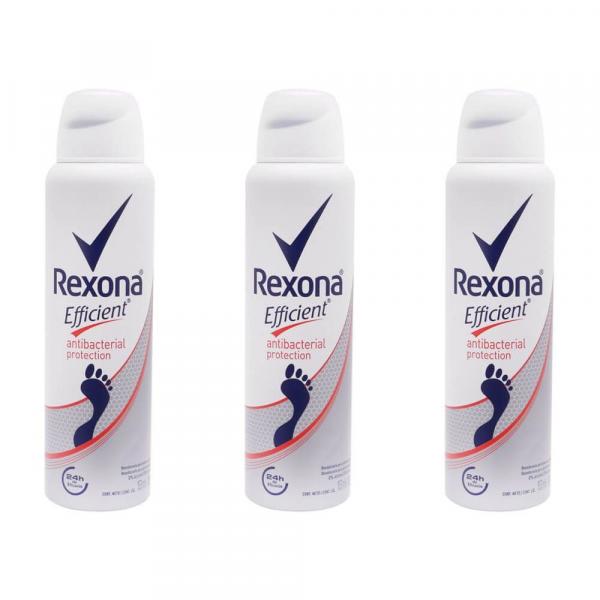 Rexona Efficient Creme P/ Pentear 153ml (Kit C/03)
