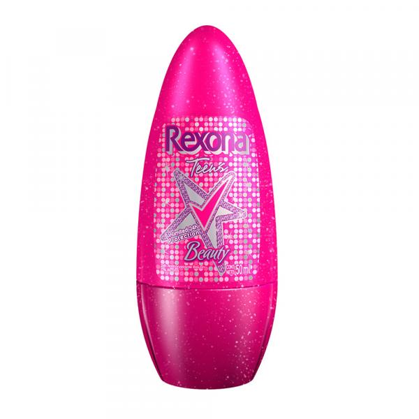 Rexona Teens Beauty Desodorante Roll-On Feminino - 50ml
