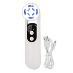 RF EMS Beauty Machine LED Light Therapy Facial Care Beauty Massager White