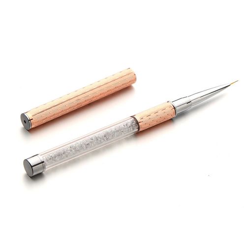 Rhinestone Nail Art Escova Uv Gel Polonês Pintura Desenho Liner Pen Manicure Ferramenta