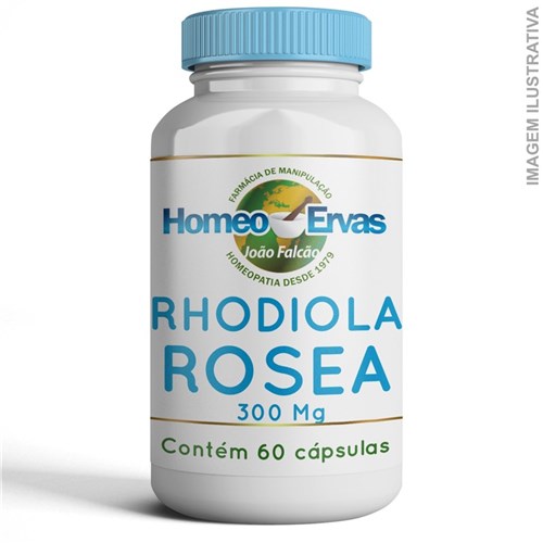 Rhodiola Rosea 300 Mg - 60 Cápsulas