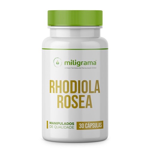 Rhodiola Rosea 300Mg Cápsulas da Raiz de Ouro - 30 Cápsulas