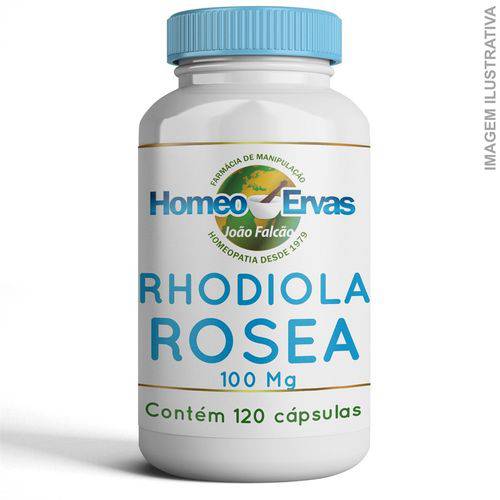Rhodiola Rosea 100mg 120 Cápsulas