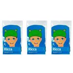 Ricca 3412 Touca de Banho Kids 3d (kit C/03)