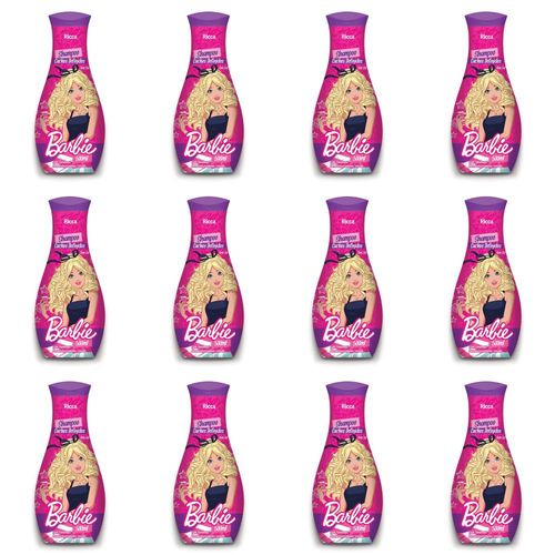 Ricca Barbie Cachos Definidos Shampoo 500ml (kit C/12)