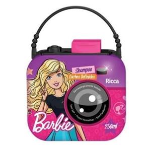 Ricca Barbie Câmera Digital Cachos Definidos Shampoo 250ml - Kit com 03