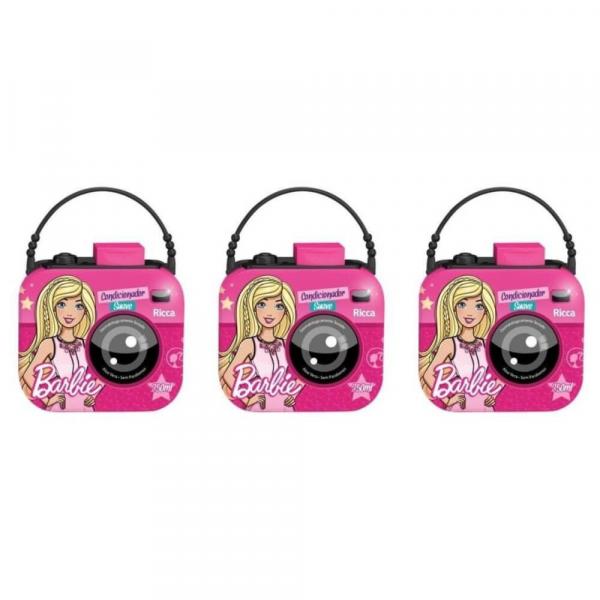 Ricca Barbie Câmera Digital Suave Condicionador 250ml (Kit C/03)