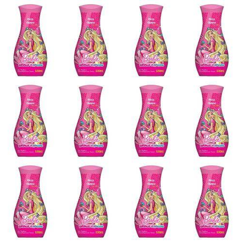 Ricca Barbie Reinos Mágicos Shampoo 250ml (kit C/12)