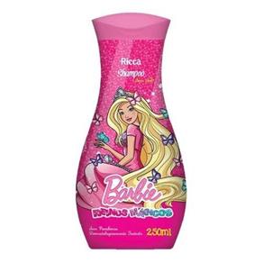Ricca Barbie Reinos Mágicos Shampoo 250ml - Kit com 03