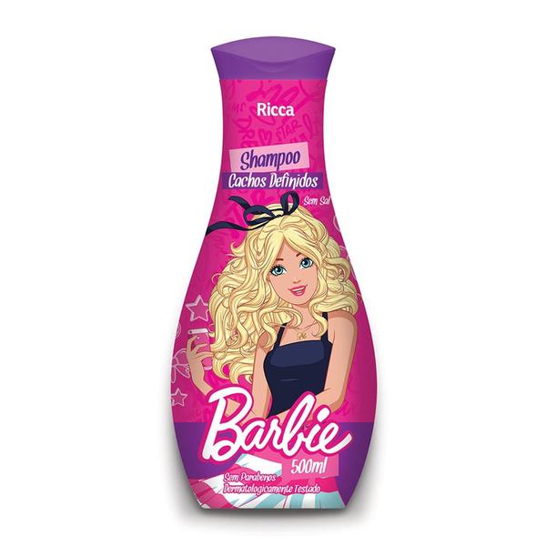 Ricca Barbie Shampoo Cachos Definidos 500ml