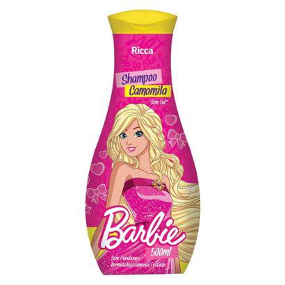 Ricca Barbie Shampoo Camomila - Cabelos Claros 500ml