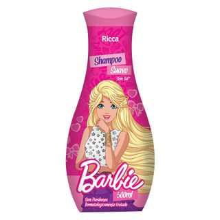 Ricca Barbie Shampoo Suave 500ml