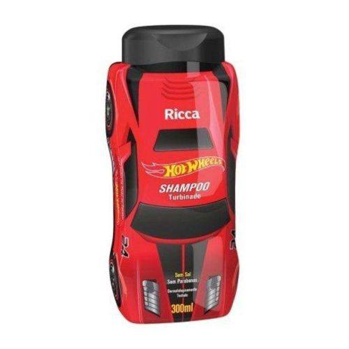 Ricca Hot Wheels Turbinado Shampoo 300ml (kit C/03)
