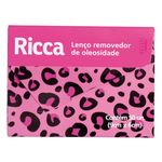 Ricca Lenço Removedor de Oleosidades C/ 50 Unidades (9cm X 6cm)