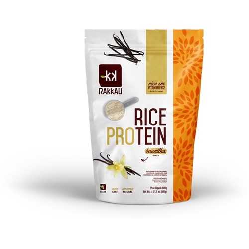 Rice Protein 600g - Rakkau - Baunilha
